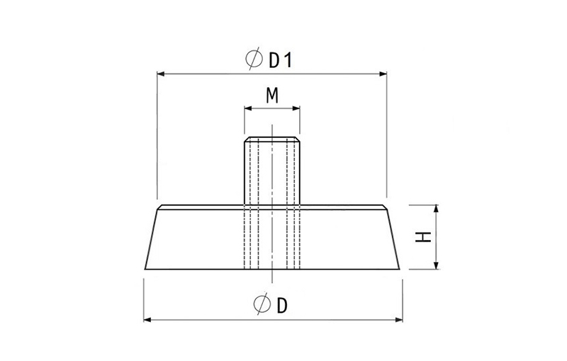 Inserted Fixing Magnet