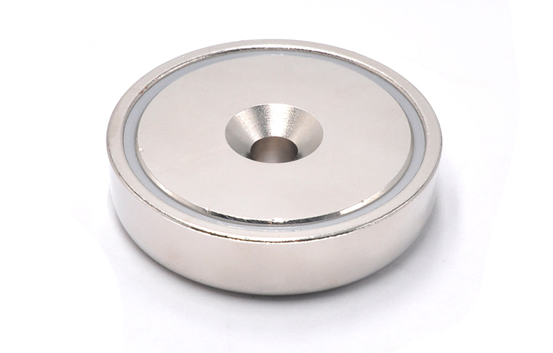 Countersunk Hole Pot Magnet of NdFeB